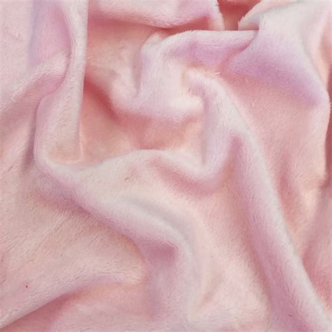 Light Pink Solid Minky Fabric From Shannon Fabrics Etsy