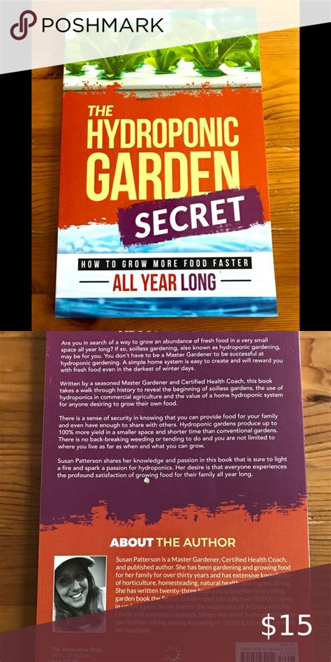 The Hydroponic Garden Secret Book The Secret Book Hydroponics