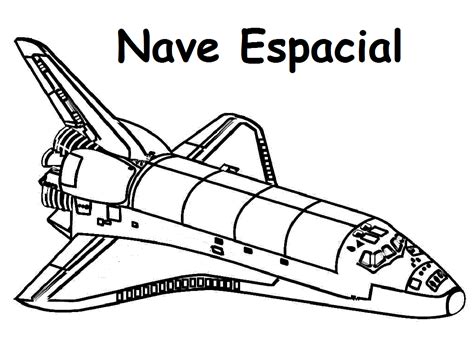 Nave Espacial Para Colorir - Blog de Geografia: Nave Espacial - Desenhos para Imprimir e Colorir