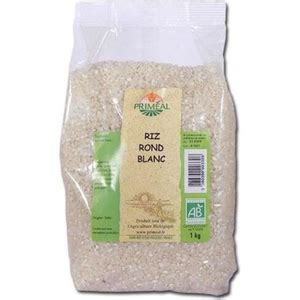 Primeal Riz Rond Blanc Italie 1kg Naturalia Courses En Ligne Et Offres