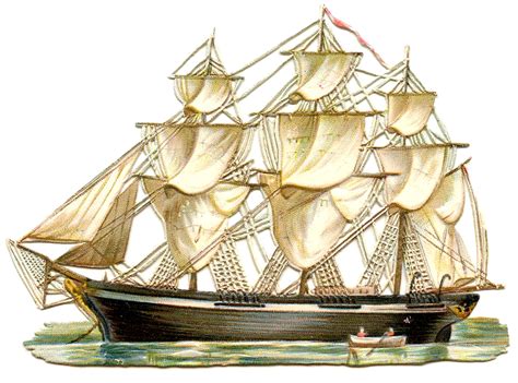 Old Sailing Ships Clip Art