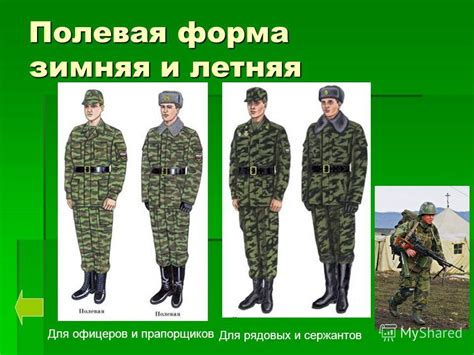 Презентация на тему: "Военная форма одежды и знаки различия. Из истории ...