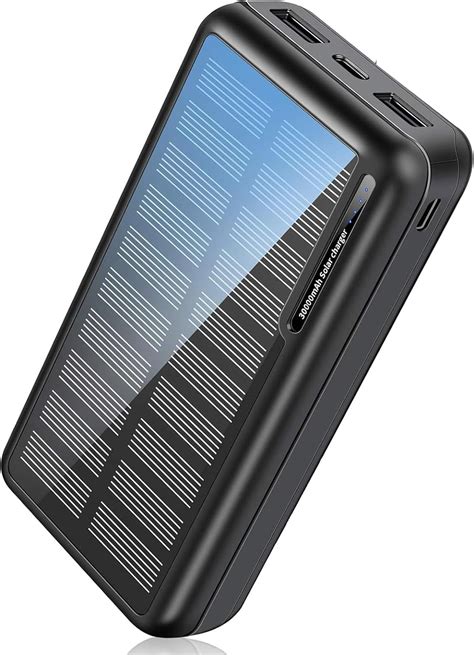 Power Bank 42800mah Solar Power Bank Fast Charge Portable Charger