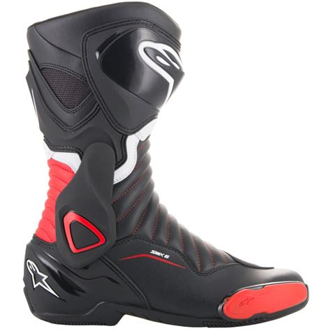 Botas Alpinestars Smx V Negro Rojo