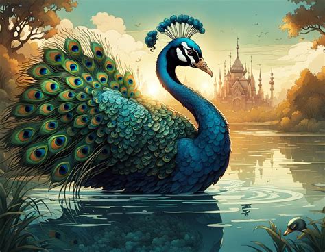 Peacock Swan Ai Generated Artwork Nightcafe Creator