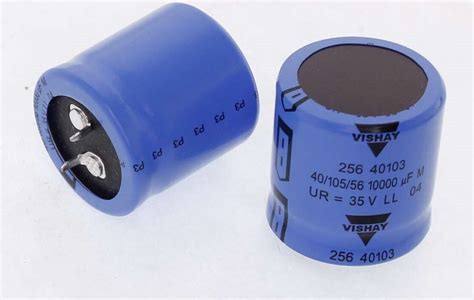 Aluminium Electrolytic Capacitors Snap In 10000uf 35v 30x30 Vishay Ebay