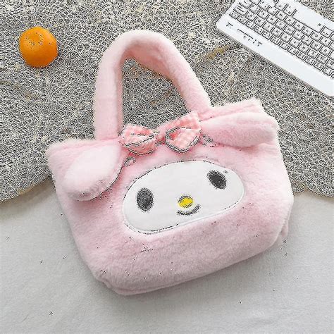 Kawaii Cinnamoroll Sanrio Plush Bag My Melody Anime Bags Kt Cat Purin