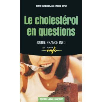 Le cholestérol broché Michel Cymes Jean Michel Borys Achat Livre