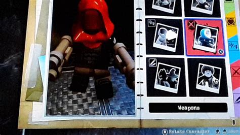 Lego Dc Super Villains How To Create Red Hood Batman Arkham Knight Youtube