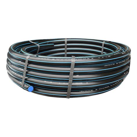 Tuyau polyéthylène bande bleue 1 pièce L 25 m 25