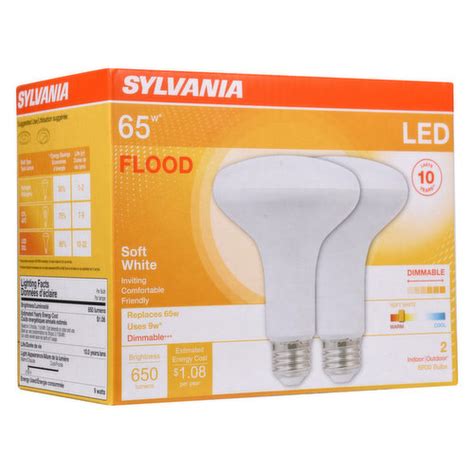 Sylvania Led W Flood Br Soft White Dimmable