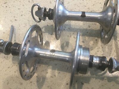 CAMPAGNOLO RECORD STRADA HUBS HIGH FLANGE SKEWER 40 32 Hole EBay