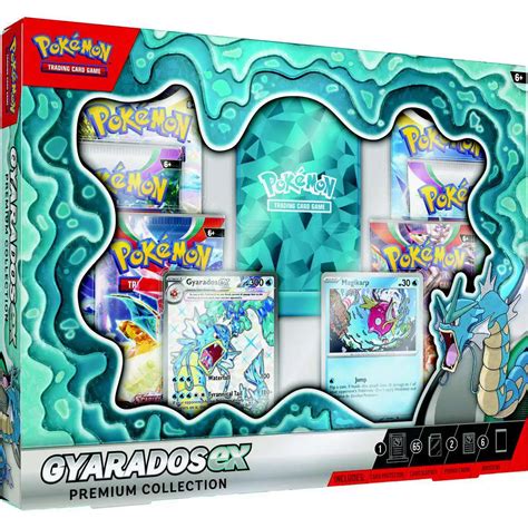 Pokemon Gyarados Ex Exclusive Premium Collection Box Booster Packs