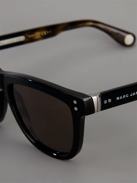 Marc Jacobs Wayfarer Sunglasses In Black For Men Lyst