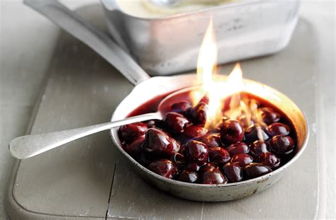 Flaming Cherries Jubilee Tesco Real Food