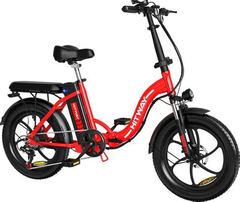 Rcb Hitway Elektrische Fiets Opvouwbare E Bike Inch Fatbike Ah