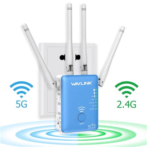 Wavlink Ac1200 Wifi Range Extender Access Point Wireless Router 24g5g Dual Band With 4 High