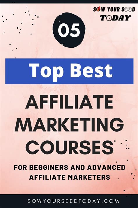 Top Best Affiliate Marketing Training Courses For Beginners And