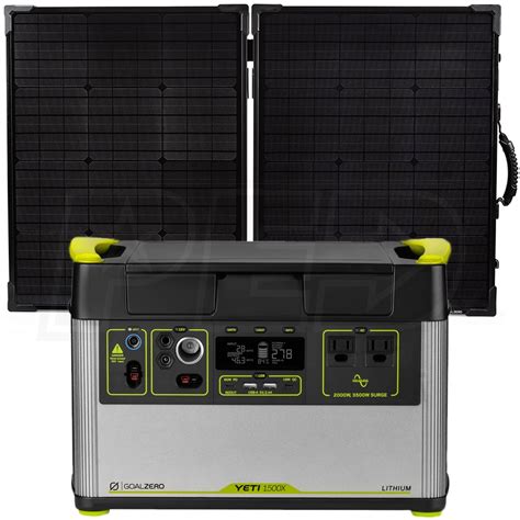 Goal Zero Yeti X Lithium Solar Generator Portable Power