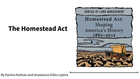 The Homestead Act