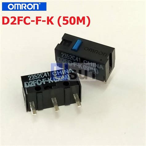 Switch Micro Mouse Ultra Sub Miniature Basic D2FC F K 50M Omron 1