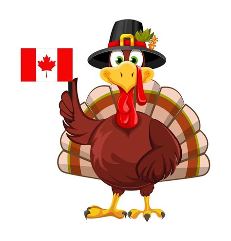 Happy Thanksgiving. Funny Thanksgiving Turkey bird 11049066 Vector Art at Vecteezy