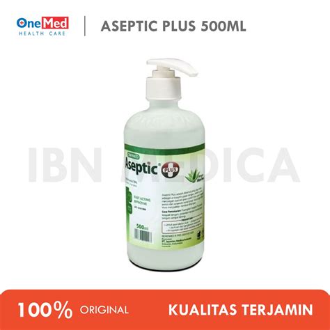 Jual Aseptic Plus Hand Sanitizer Cair 500ml Dispenser Shopee Indonesia