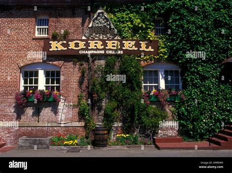 Korbel, Korbel Champagne Cellars, Guerneville, Russian River Valley, Sonoma County, California ...