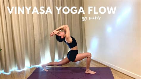 Vinyasa Flow Yoga Yoga Workout 30 Minute Yoga Flow Youtube