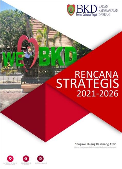 Renja Renstra Bkd Kalimantan Tengah