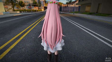 Pdft Megurine Luka Chiffon Dress Pour Gta San Andreas