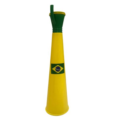 Corneta Tubular Grande Verde E Amarelo Copa Do Mundo Shopee Brasil