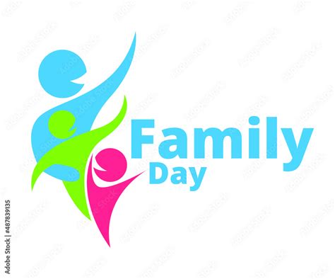 Family Day Logo Vector Eps 10 Stock Vector | Adobe Stock