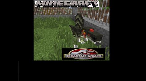 Minecraft Jurassic Park Eps 8 3 Dinosaurs And Thx Helicopter Youtube