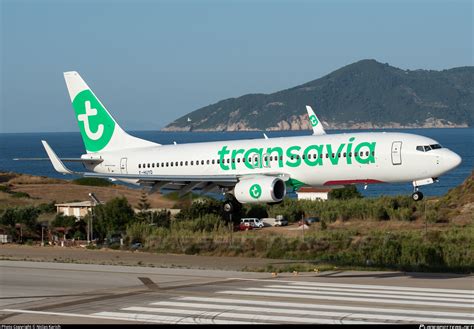 F HUYD Transavia France Boeing 737 8JP WL Photo By Niclas Karich ID