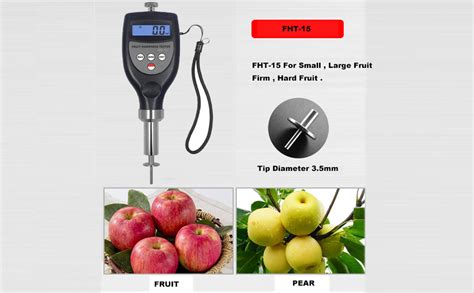 Vtsyiqi Fht Fruit Penetrometer Hardness Tester Fruit Firmness Tester