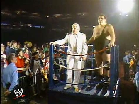 Andre The Giant Vs Hulk Hogan Wrestlemania 3