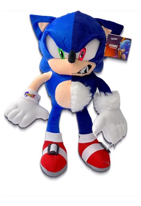 Peluche Sonic The Hedgehog Mitad Sonic Lobo The Werehog Productos