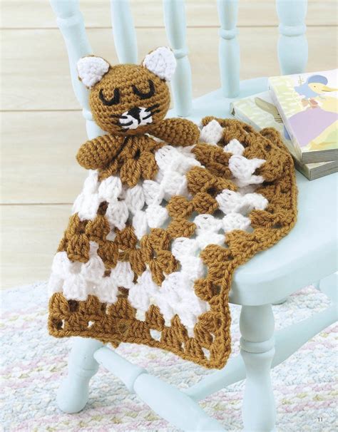 Crochet These Animal Lovie Blankets • Oombawka Design Crochet