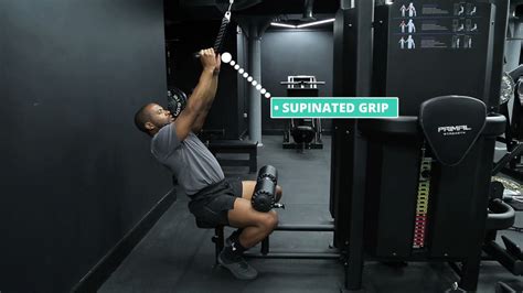 How To Do Cable Seated High Row Rope Attachment Underhand Grip