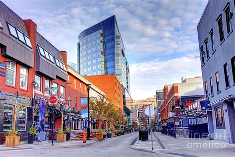 Argyle Street In Halifax Nova Scotia Photograph By Denis Tangney Jr