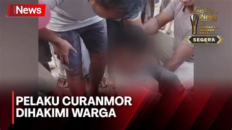 Sempat Sembunyi Di Gorong Gorong Pelaku Curanmor Dihakimi Warga YouTube