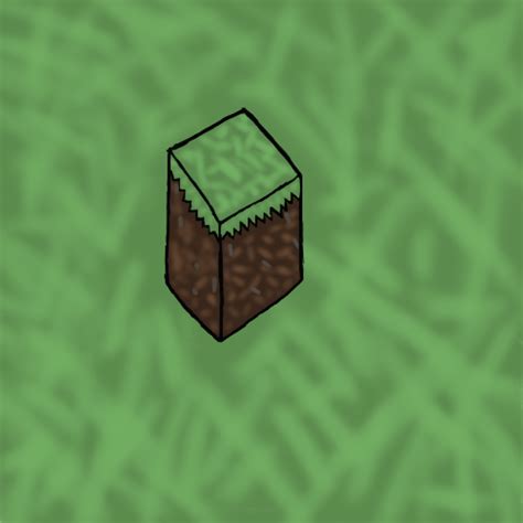 Minecraft Grass Block Layout