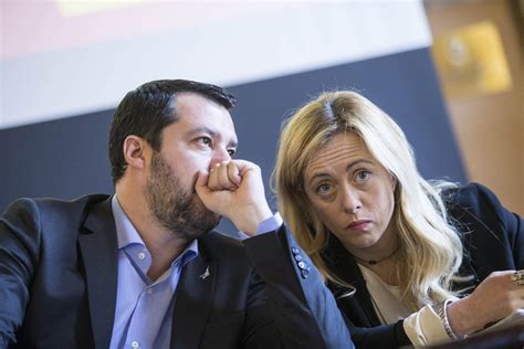 Salvini Pronto A Candidare La Meloni Sindaca Di Roma