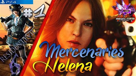 Resident Evil Ps Mercenaries Helena Harper Youtube