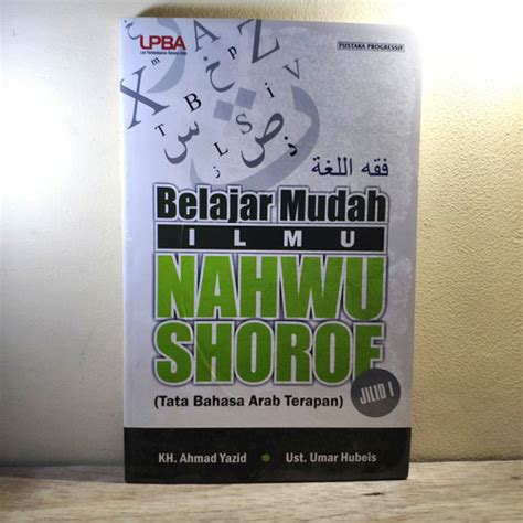 Jual Buku Belajar Mudah Ilmu Nahwu Shorof Sorof Tata Bahasa Arab