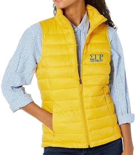 Sigma Gama Rho Sorority And Fraternity Greek Lettered Puffer Winter