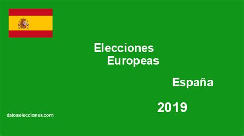 Elecciones Al Parlamento Europeo Datoselecciones