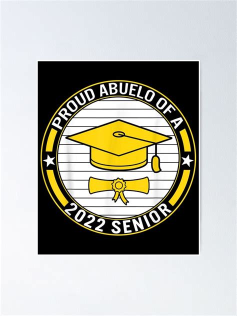 P Ster Orgulloso Abuelo De Una Familia De Graduaci N De La Escuela