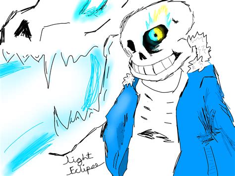 Sans Fanart By Light Eclipse00 On Deviantart